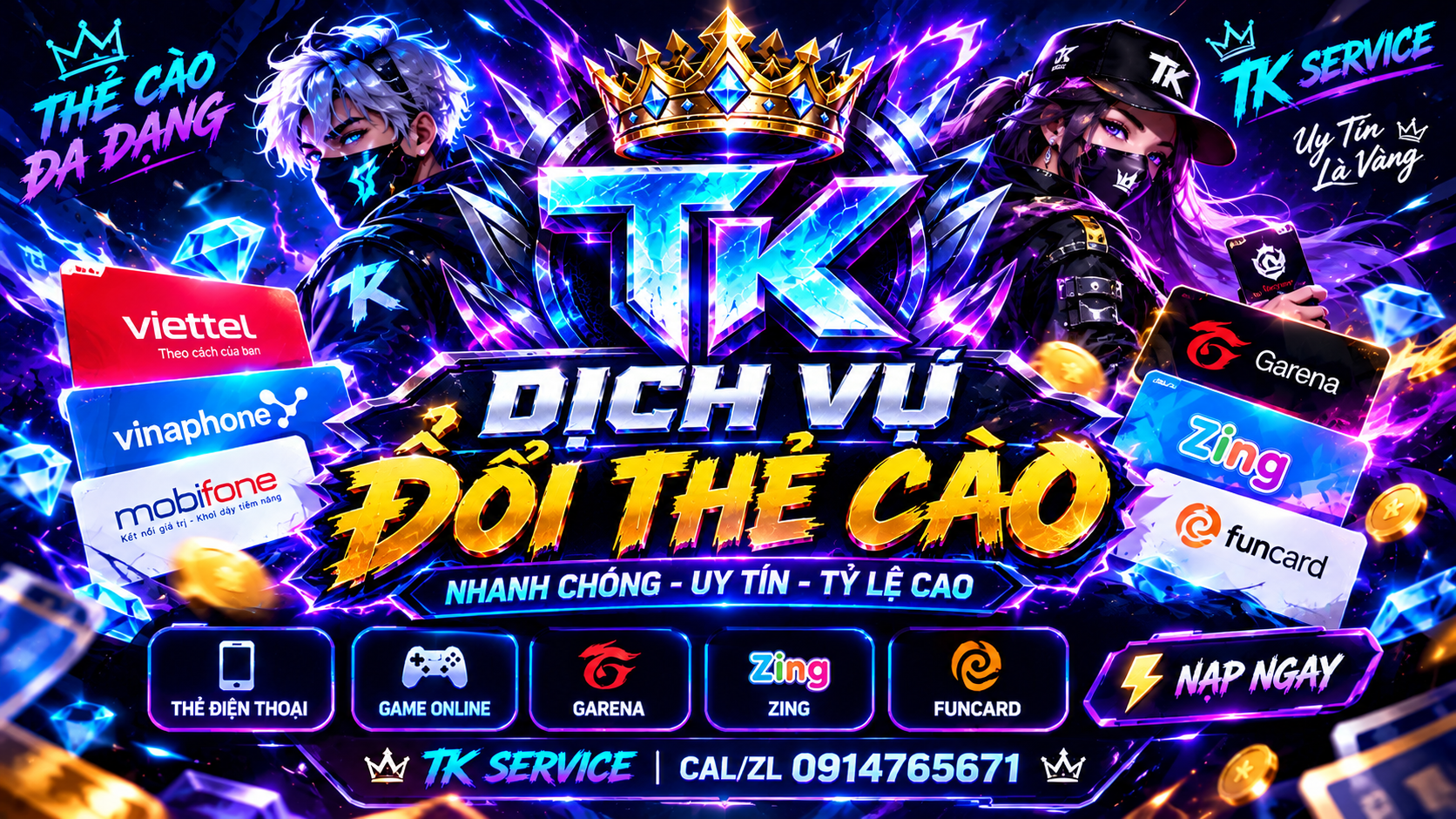 ĐỔI THẺ CÀO