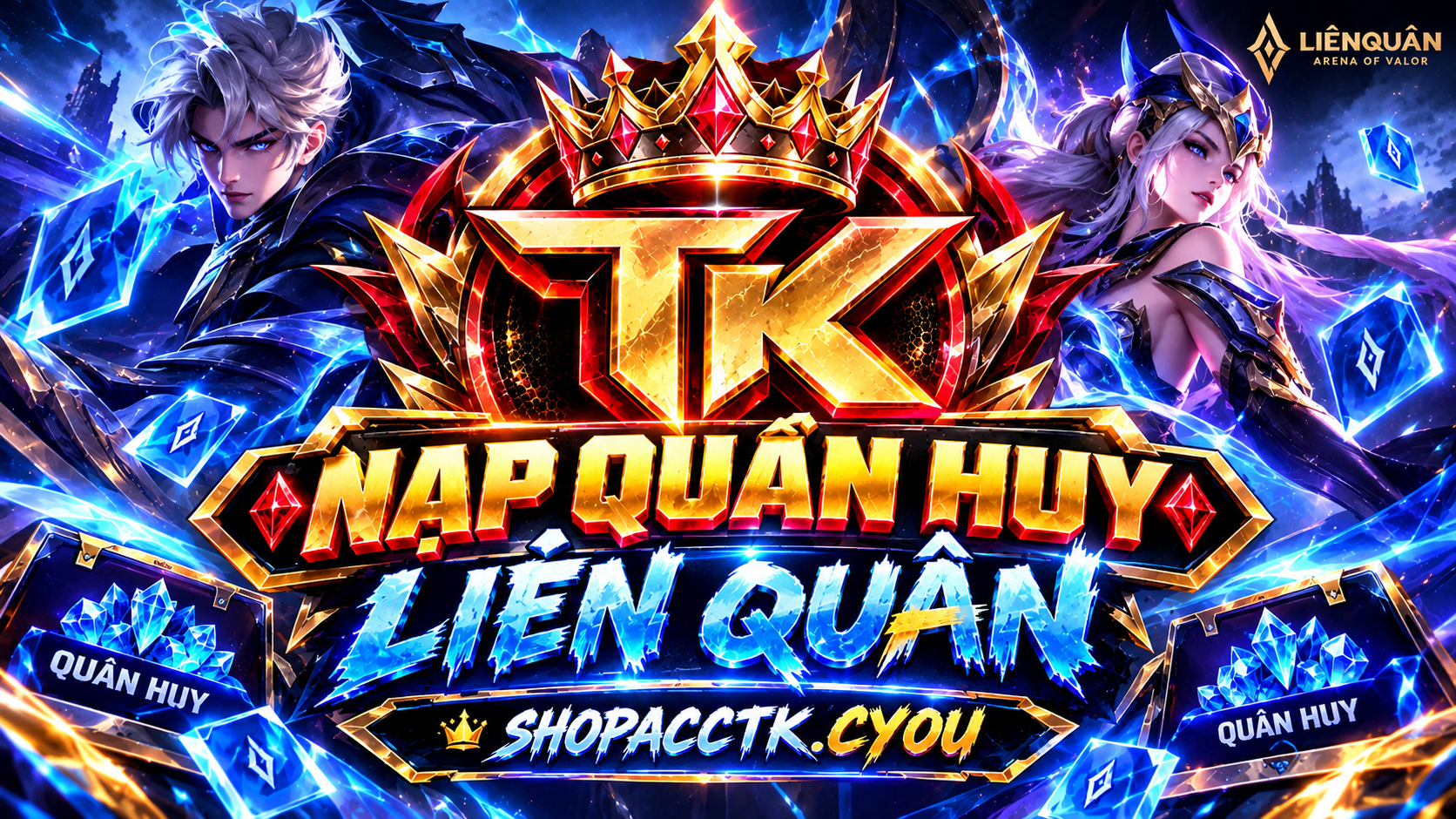 NẠP QUÂN HUY LIÊN QUÂN