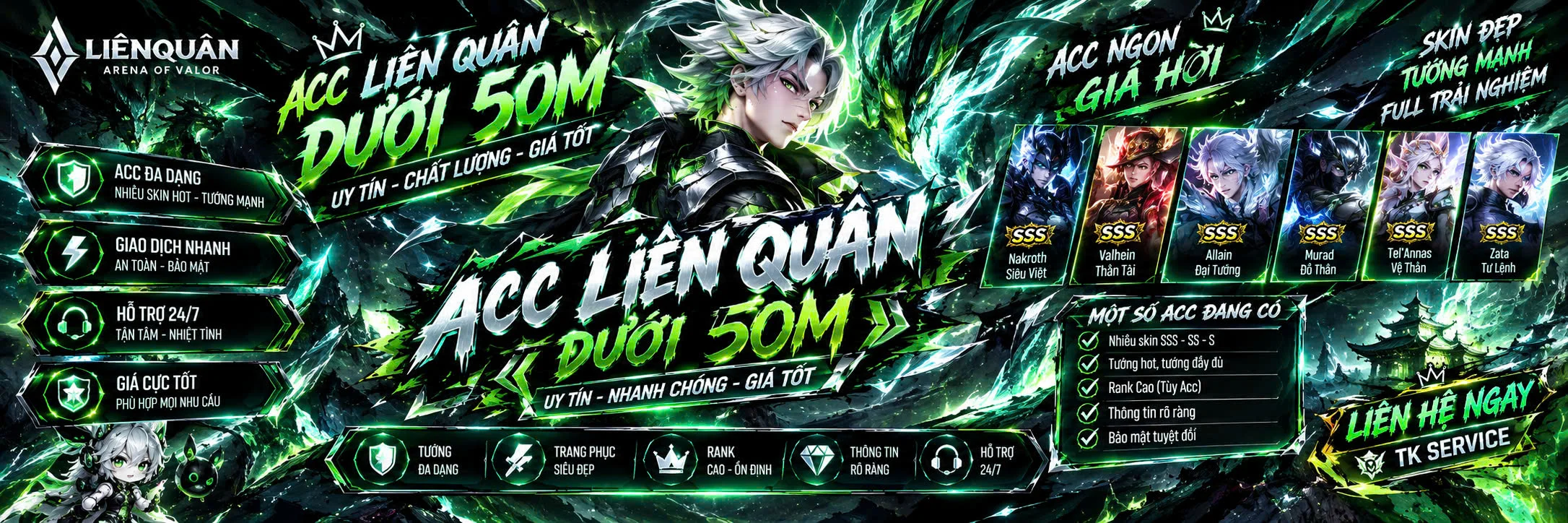 ACC LIÊN QUÂN DƯỚI 50M